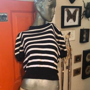 Vintage striped knit shirt